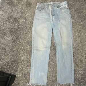 Old Navy Slouchy Straight Leg Jeans